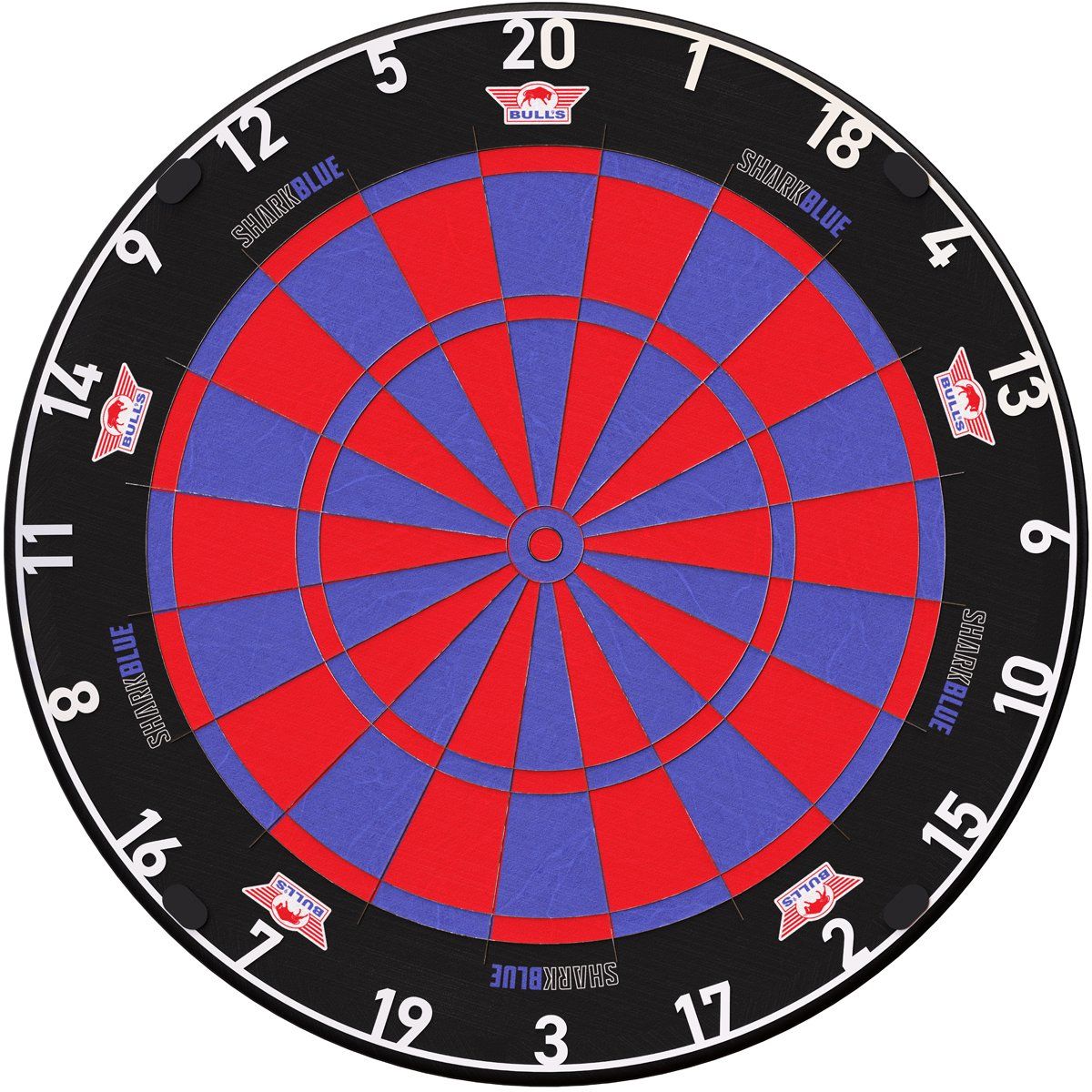 Bull's NL Shark Pro Blue Dartboard Bristle Board