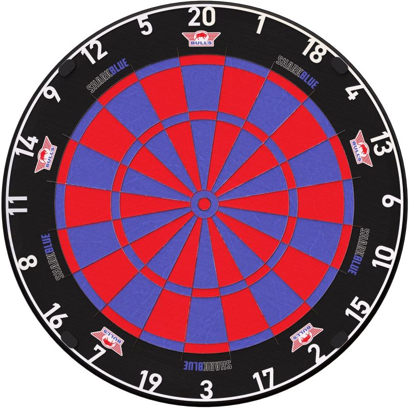 Bull's NL Shark Pro Blue Dartboard Bristle Board