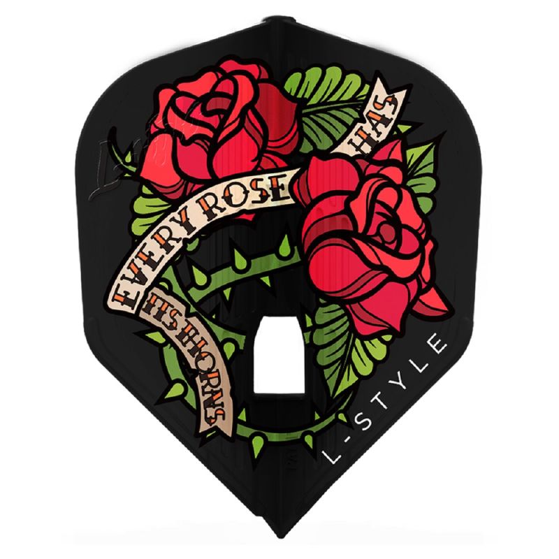 L-Style Champagne Flights Pro Kami Signature Lisa Ashton V1 Black L3 Shape Flights