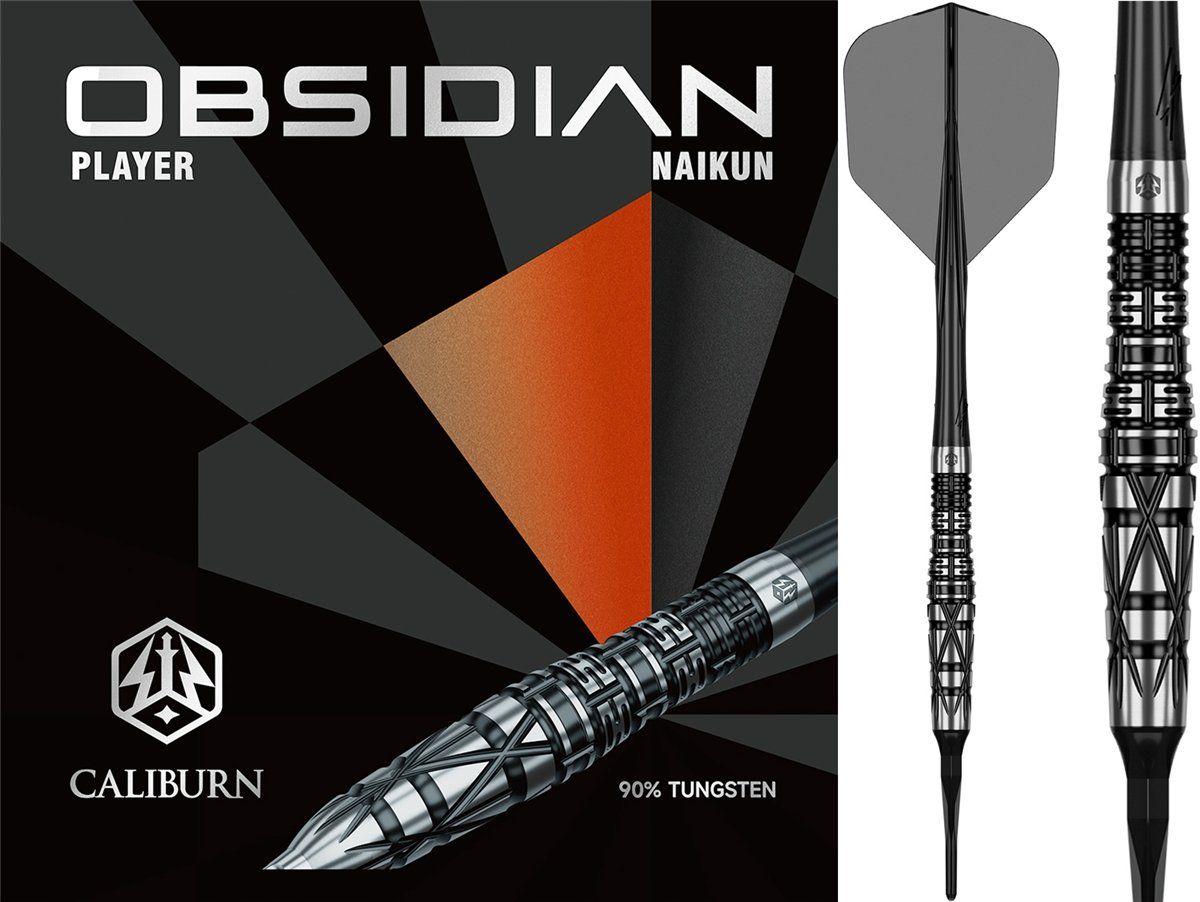 Caliburn Player Obsidian Naikun 90% Softdarts 18 Gramm Softdarts