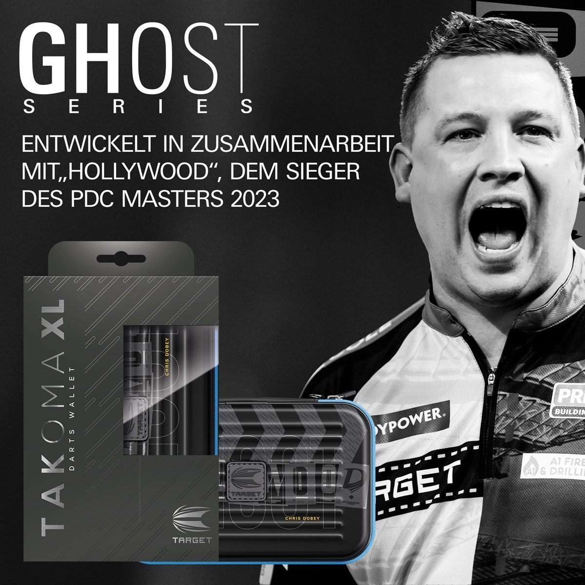 Target Takoma XL Ghost Chris Dobey Wallet Aufbewahrung Case