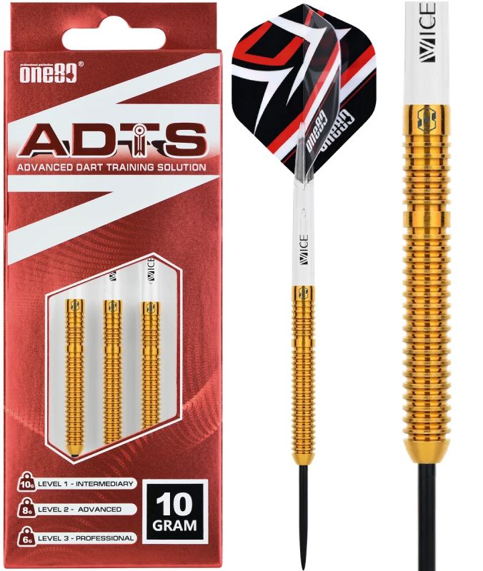 ONE80 ADTS Fortschrittliche Dart-Trainingslösung Steeldarts 6/8/10 Gramm Steeldarts