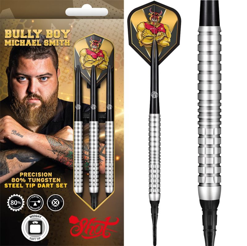 Shot Michael Smith 80% Precision 80% Softdart 18 Gramm Softdarts