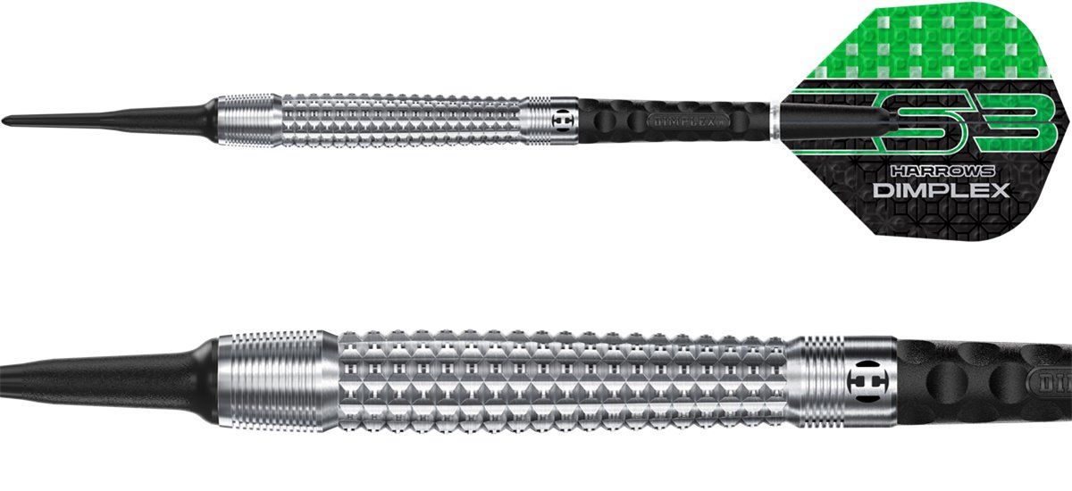 Harrows Dimplex S3 Tapered 90% Softdarts 18/20 Gramm Softdarts