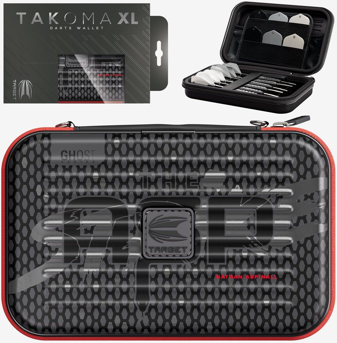Target Takoma XL Ghost Nathan Aspinall Wallet Aufbewahrung Case