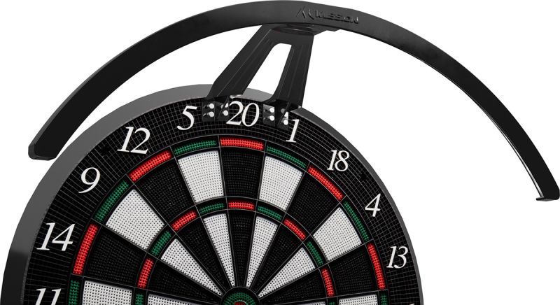 Mission Torus ST Lighting System LED Licht für Softtip Dartboards Dartscheiben Boardzubehör