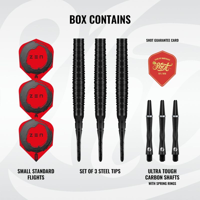 Shot! Zen Missile 90% Tungsten Softdarts 20 Gramm Softdarts