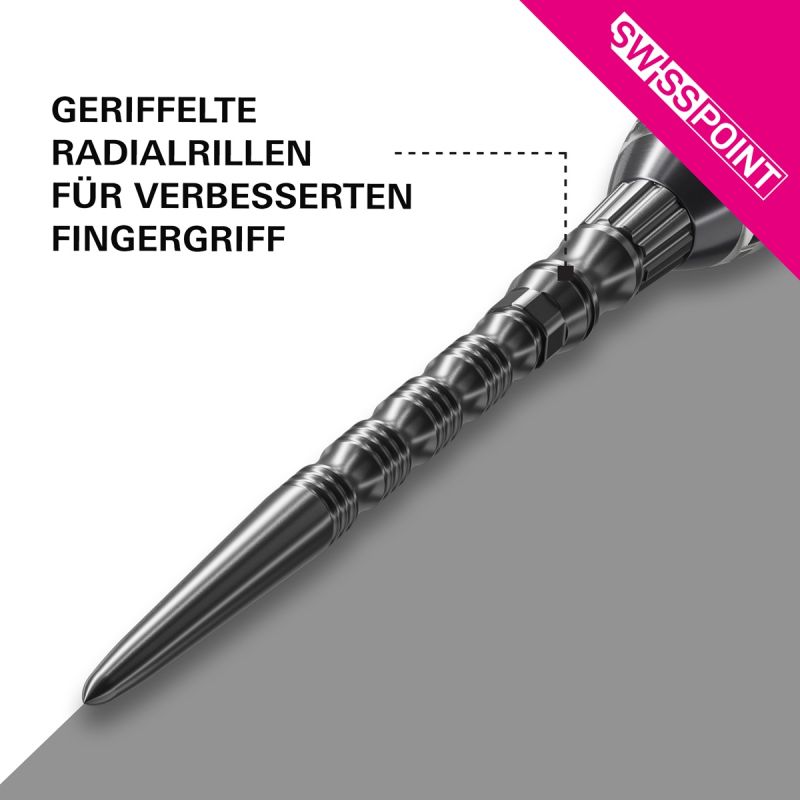 Target Swiss Point Signature TRB 30/35/42 mm Gold/Schwarz/Silber Wechselspitzen