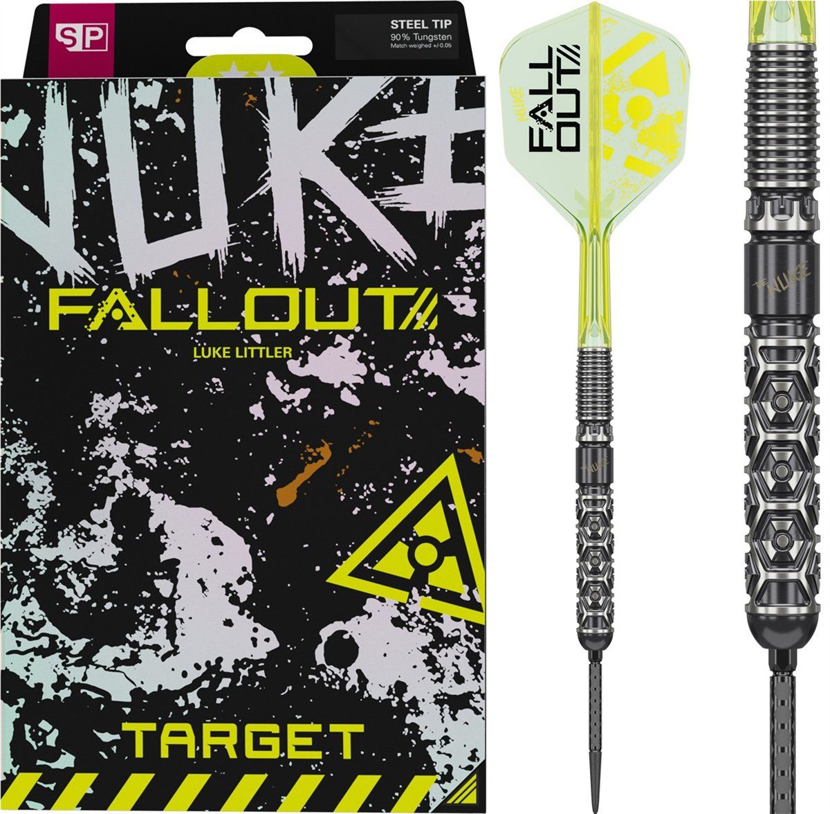 Target Luke Littler Fallout SP 90% Steeldarts 22/23/24 Gramm Steeldarts