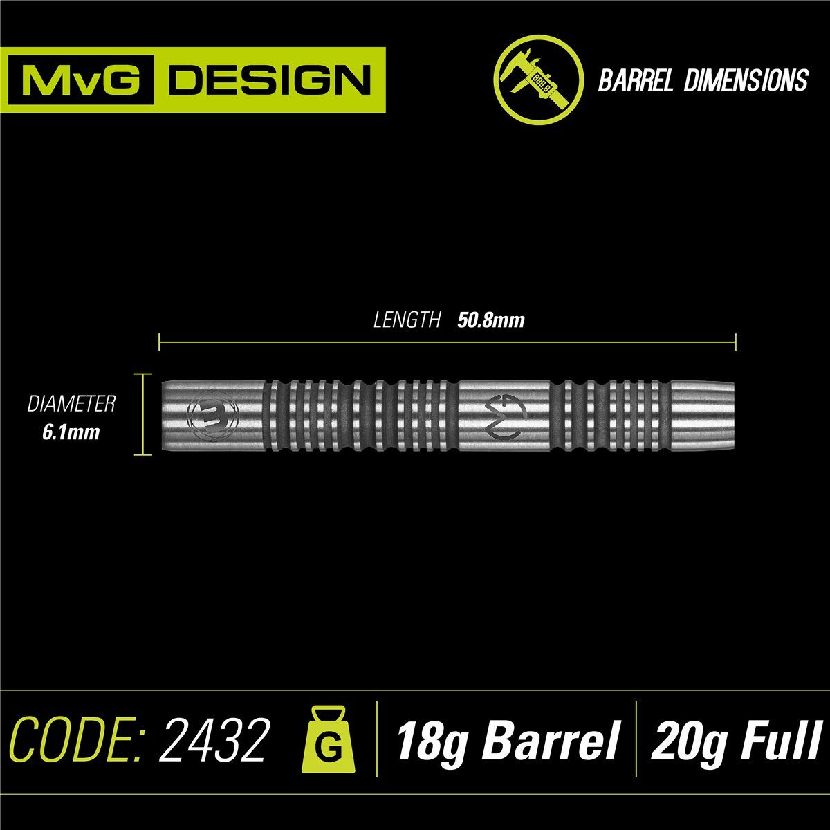 Winmau Michael van Gerwen Authentic Soft Darts 20 Gramm Softdarts