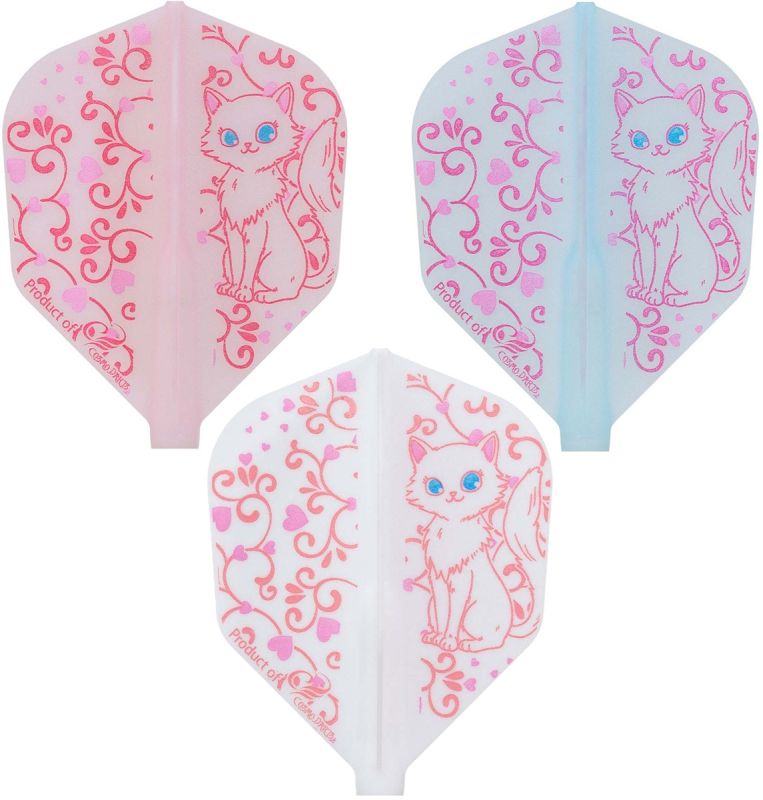Cosmo Darts Fit Flights Mickey Wu Shape Flights
