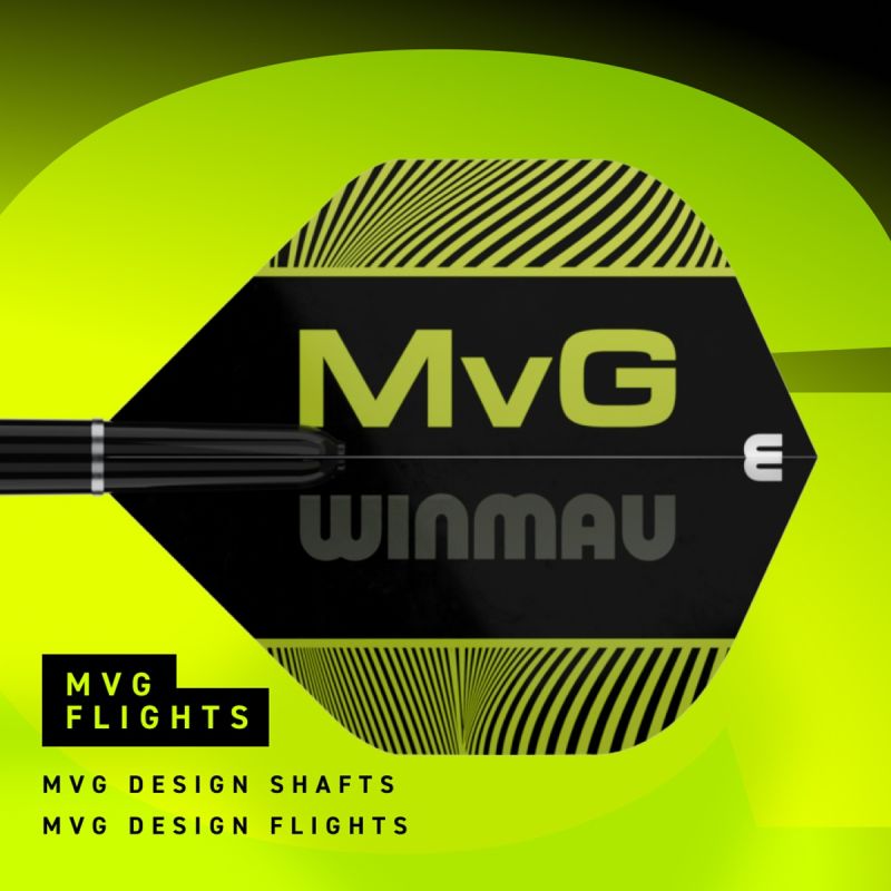 Winmau Michael van Gerwen Core Brass Steeldarts 21 Gramm Steeldarts