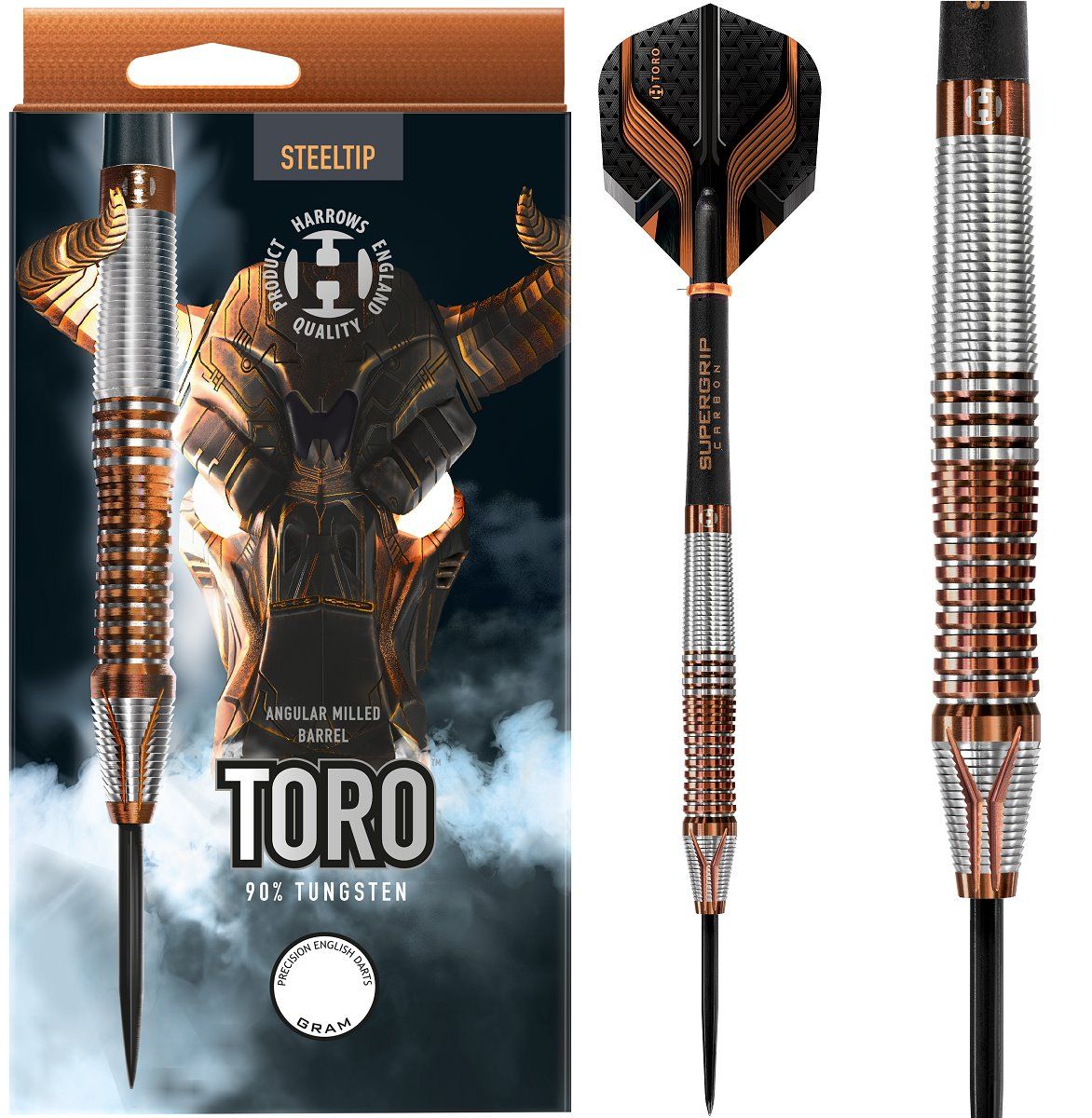 Harrows Toro 90% Steeldarts 24 Gramm Steeldarts