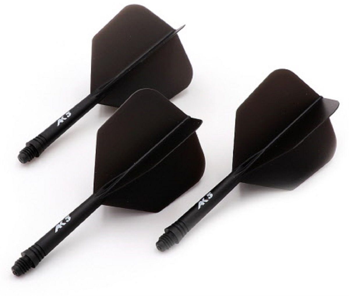Cuesoul Dart Flight/Shaft AK5 Schwarz Big Wing Flights