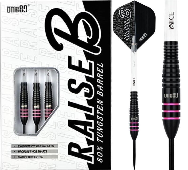 one80 Raise B BPI Steeldarts 23 Gramm Steeldarts