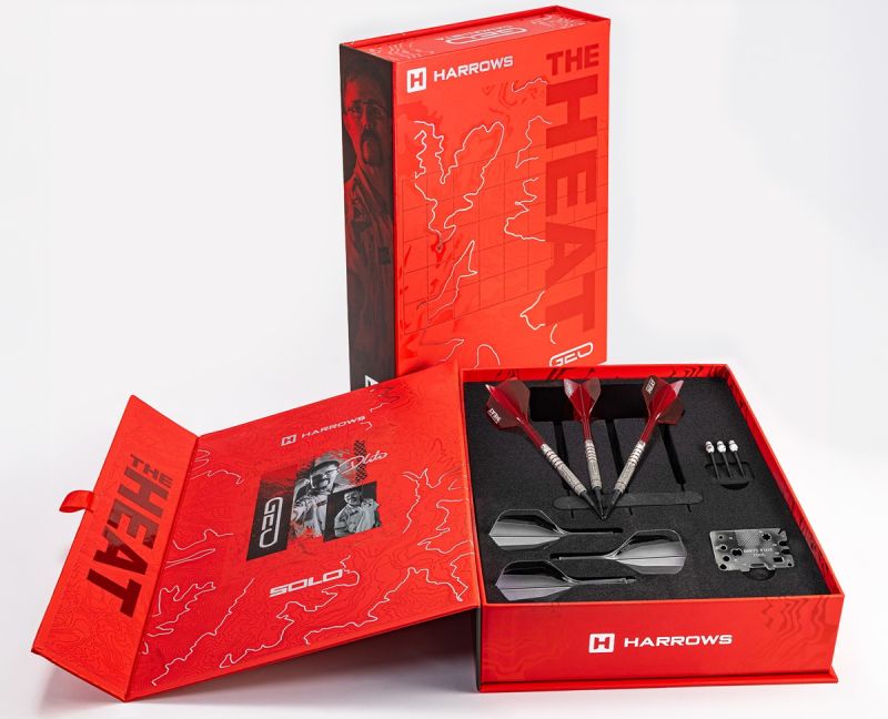 Harrows Damon Heta GEO 90% Softdarts 18 Gramm Softdarts