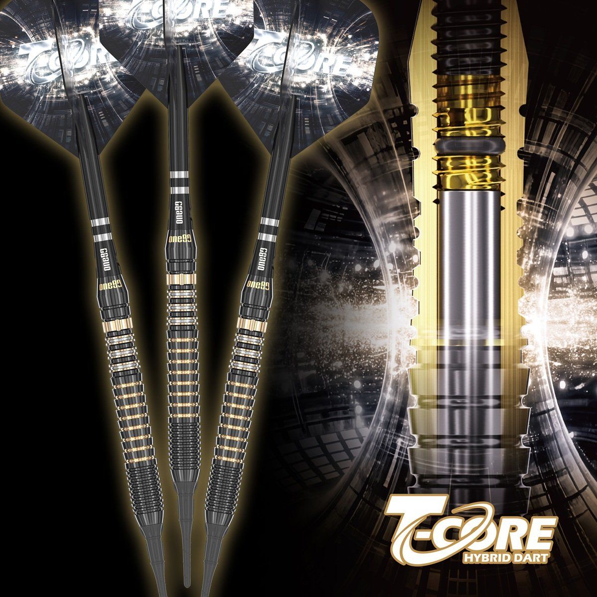 ONE80 T-Core TC4 Softdarts 20 Gramm Softdarts