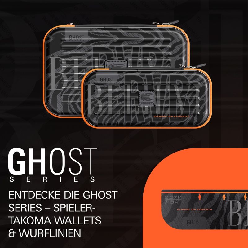 Target Takoma XL Ghost Raymond van Barneveld Wallet Aufbewahrung Case