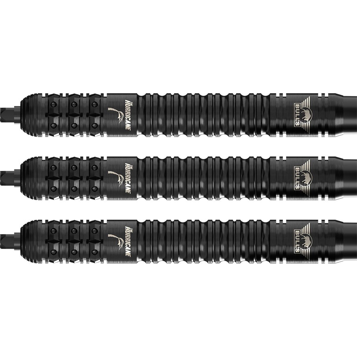 Bull´s Kim Huybrechts E2 Black 90% Steeldarts 23/25 Gramm Steeldarts