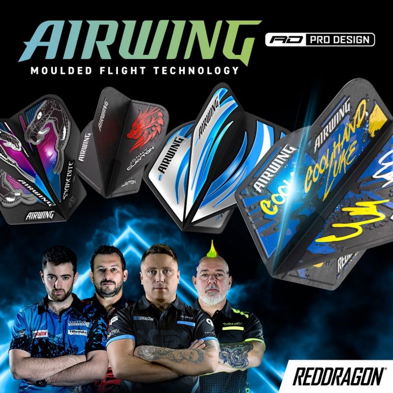 Reddragon Airwing Gerwyn Price Iceman Dart Flights V-Standard Flights