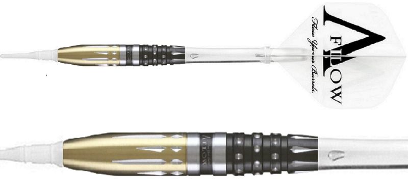 Dynasty Black Line A-FLOW Z ZAHA TSUNEKI Soft Dart Pfeile No.5 18,5 Gramm Softdarts