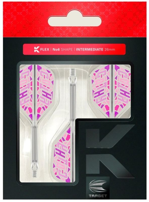 Target K-Flex Cathy Leung Shaft/Flight System Shape No6 Shafts