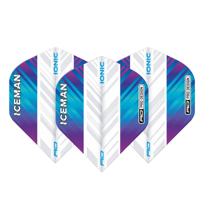 Reddragon Dartflight Gerwyn Price Ionic Rainbow/White Standard Flights