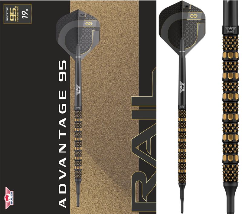 Bull´s Advantage Rail 95% Softdarts 19 Gramm Softdarts