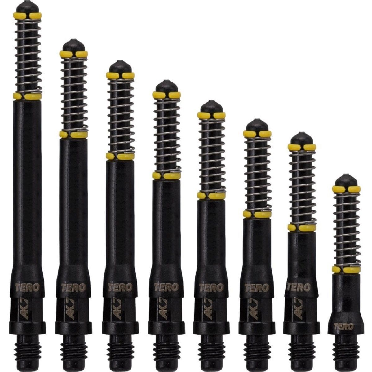 Cuesoul AK7 Tero Dart Shaft Schwarz Shafts