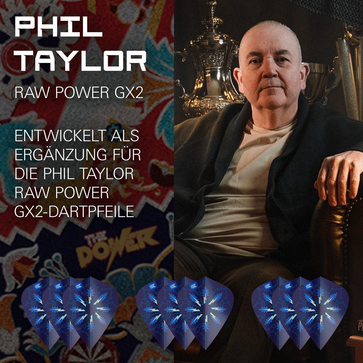 Target Pro Ultra Phil Taylor Power Gx2 Kite Flights