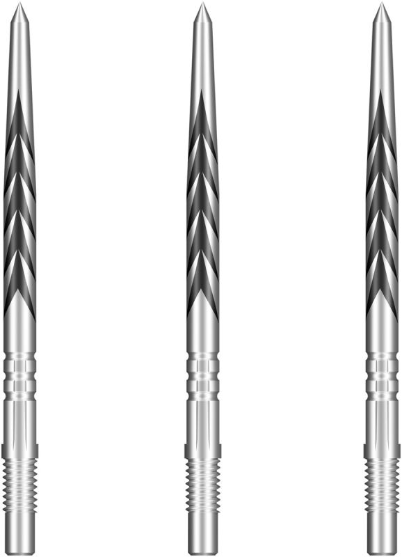 Shot! Tribal Weapon Turbo Points TP 30/35/40 mm Silber Wechselspitzen