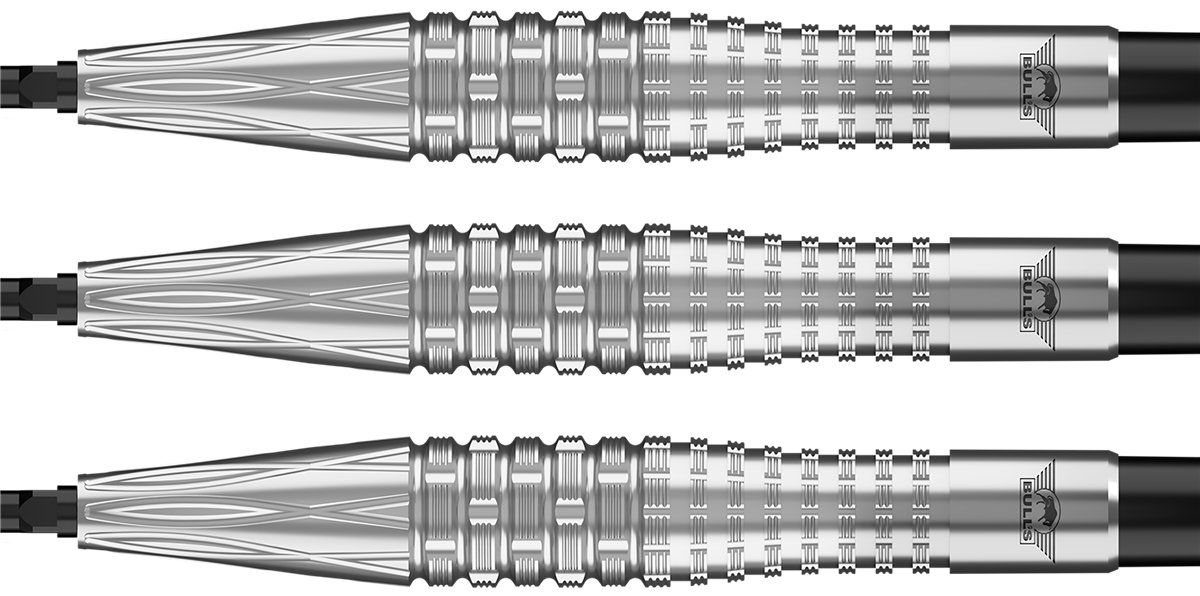 Bull´s Smoke Silver Ash CP 90% Steeldarts 21/23 Gramm Steeldarts