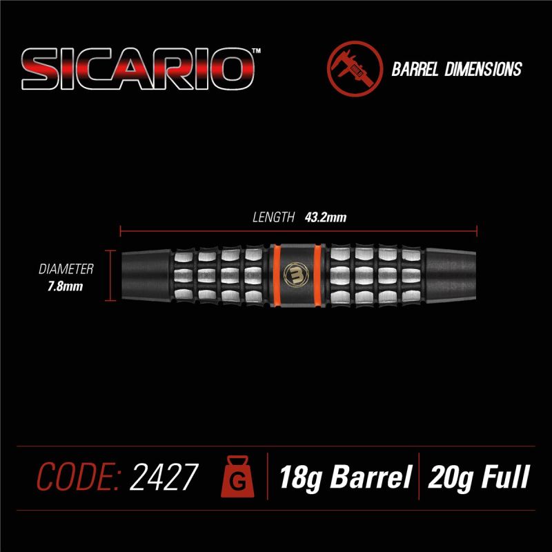 Winmau Sicario Softdarts 20 Gramm Softdarts