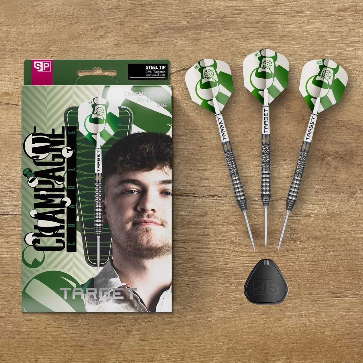 Target Charlie Manby SP 95% Steeldarts 22/23/25 Gramm Steeldarts
