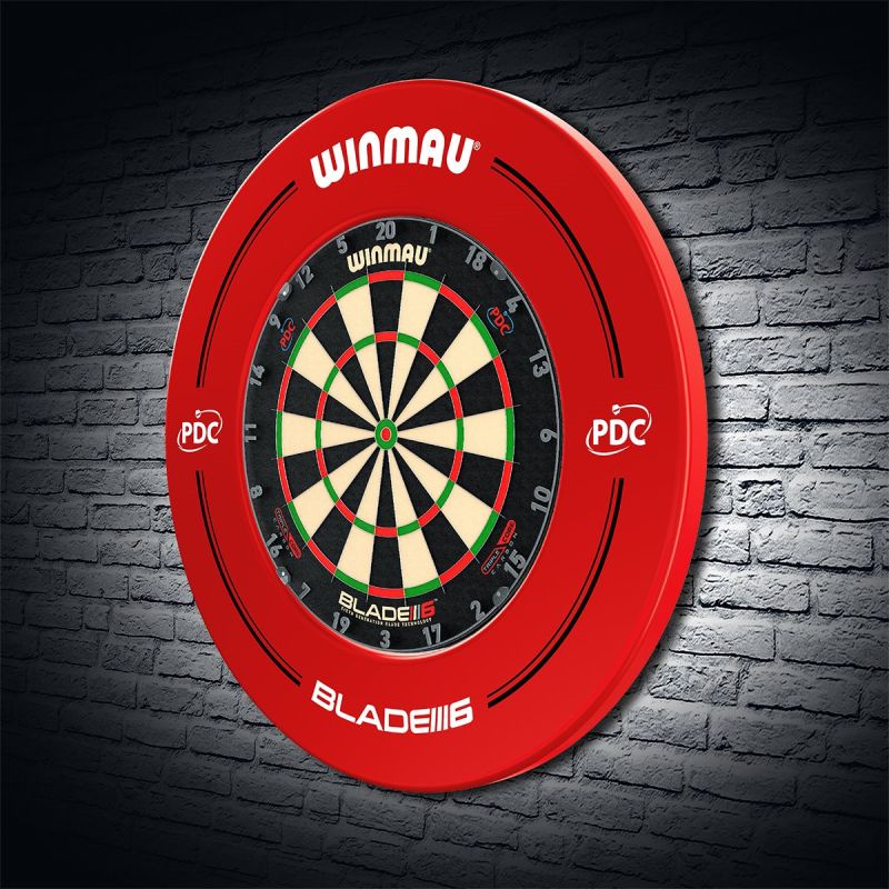 1 tlg. Winmau PDC Rot Catchring Dart Surround Auffangring