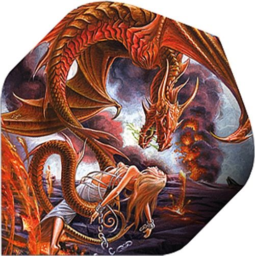 1 Satz Dart Flights Alchemy Drache Frau Flights