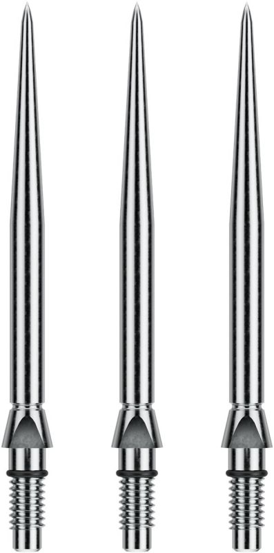 Winmau Switch Points Smooth 26/30/40 mm Silber/Schwarz Wechselspitzen