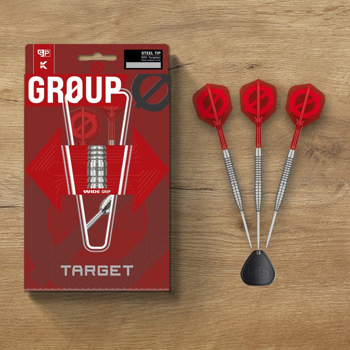 Target Group 02 SP 50% Steeldarts 21/23/25 Gramm Steeldarts