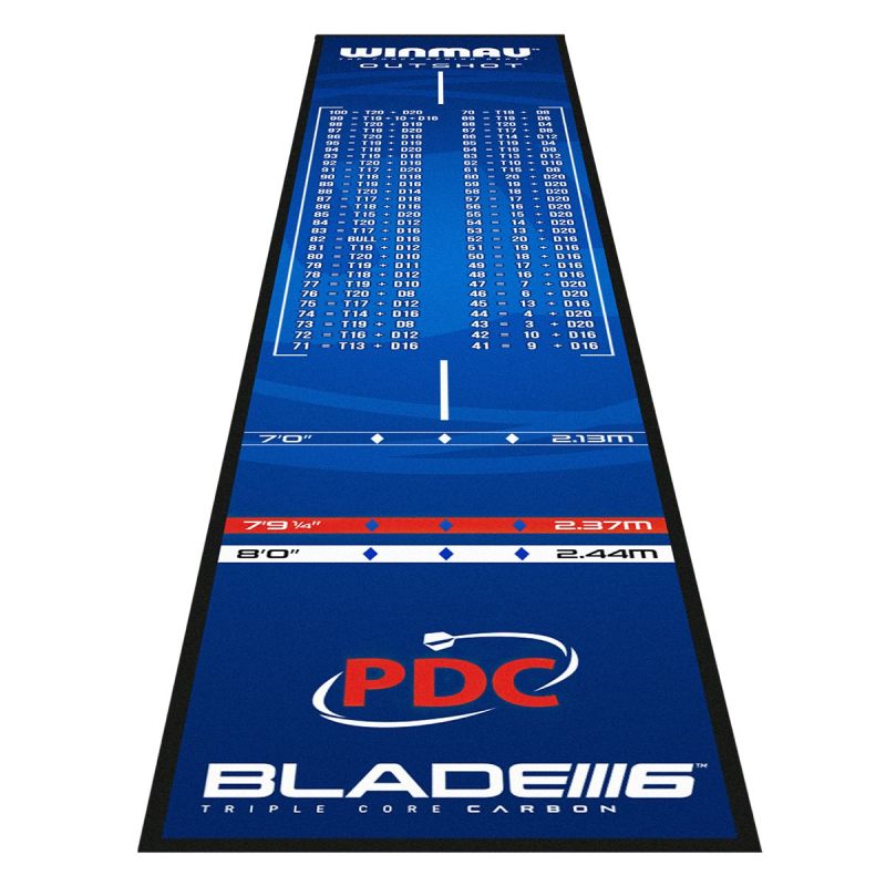 Winmau Dartmatte Teppich Outshot Dart Schutzmatte