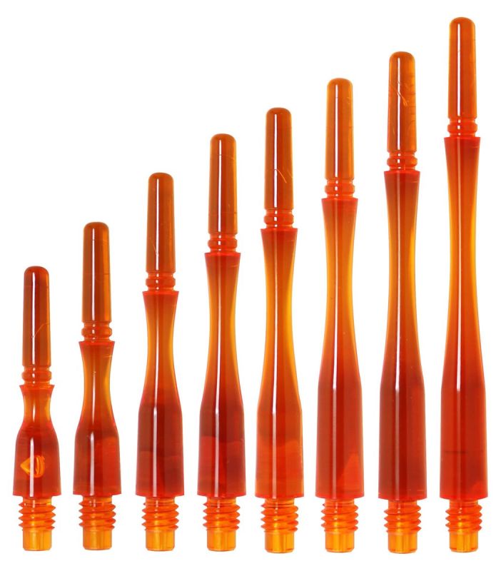 Cosmo Darts Fit Shaft Gear Hybrid Locked Orange Shafts