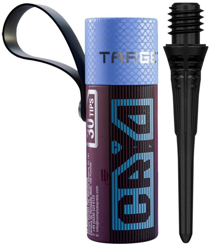 Target Cryo Soft Tip Points 2BA Gewinde Schwarz Soft Tip Spitzen
