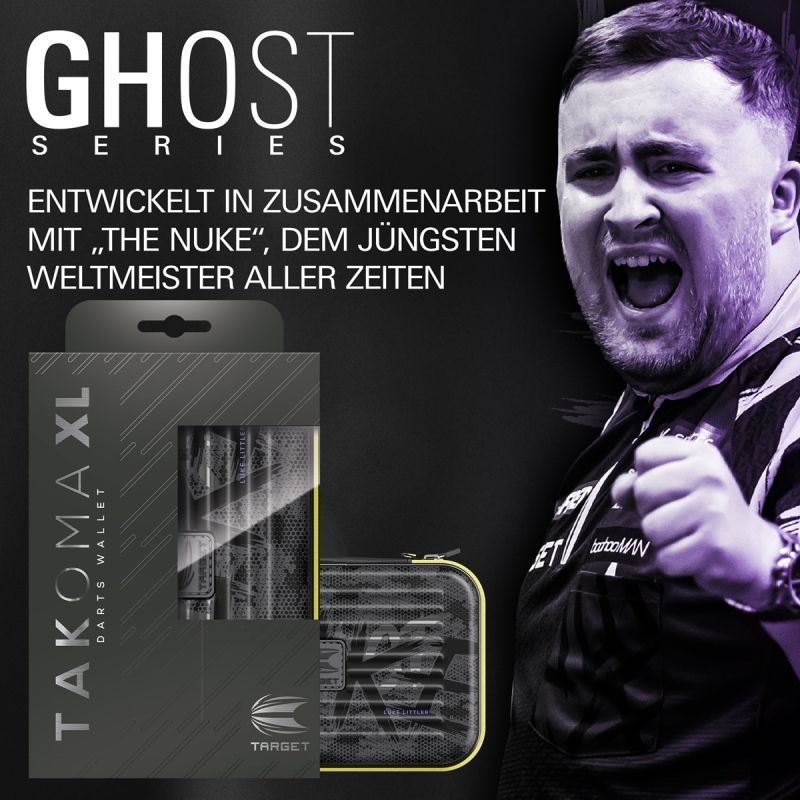 Target Takoma XL Ghost Luke Littler Wallet Aufbewahrung Case
