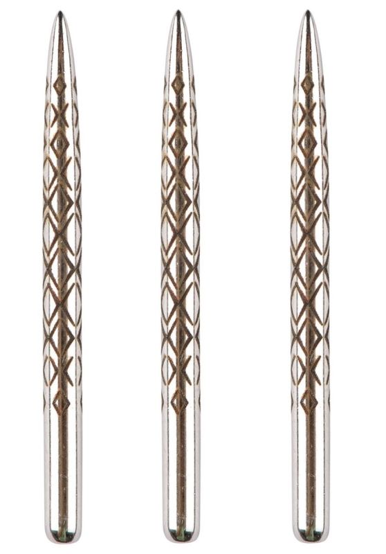 One80 Aztech Steel Dart Spitze Typ A Silver 32/34/36 mm Wechselspitzen
