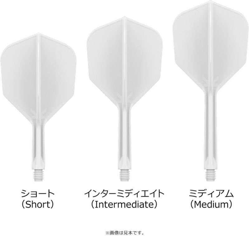 Target K-Flex Rising Sun Haruki Muramatsu Mix Shaft/Flight System Shape No6 Shafts