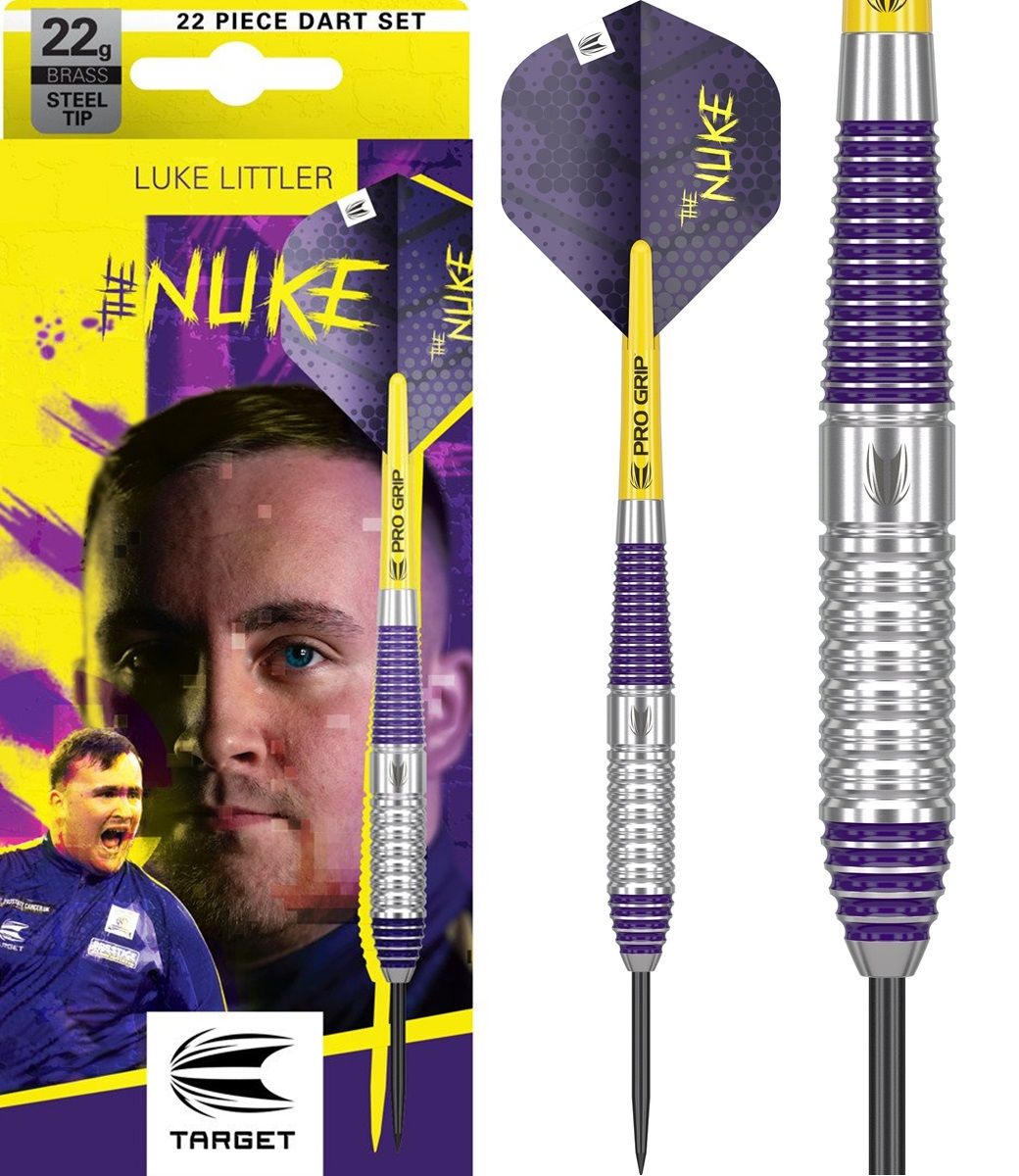 Target Brass Luke Littler Steeldarts 2024 22 Gramm Steeldarts
