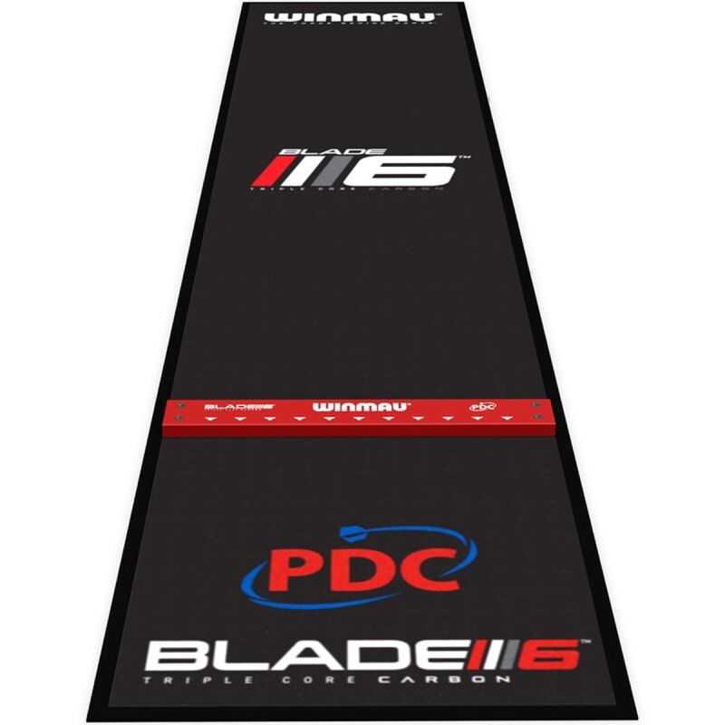 Winmau Dartmatte Pro-Zone Teppich Blade Soft mit Oche Dart Schutzmatte