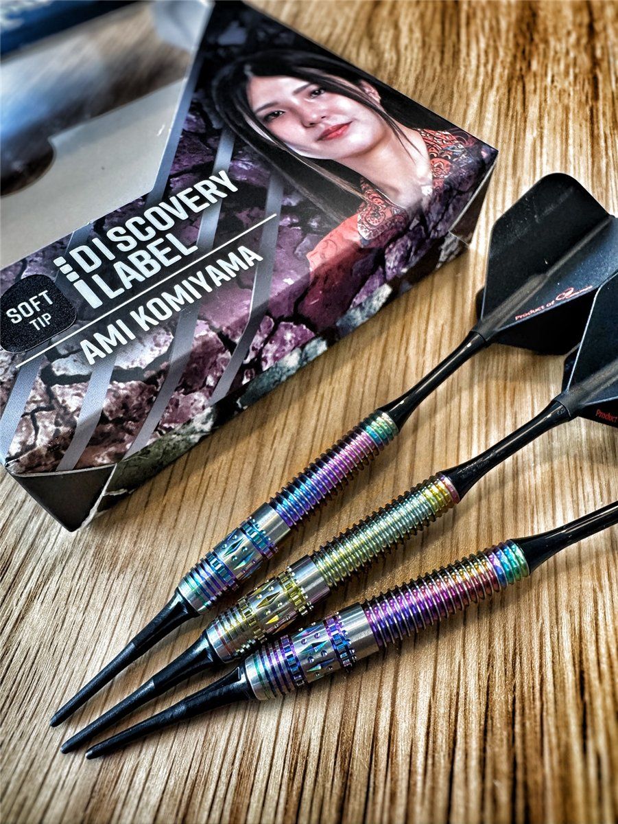 Cosmo Darts Discovery Label Ami Komiyama Softdarts 19,5 Gramm Softdarts