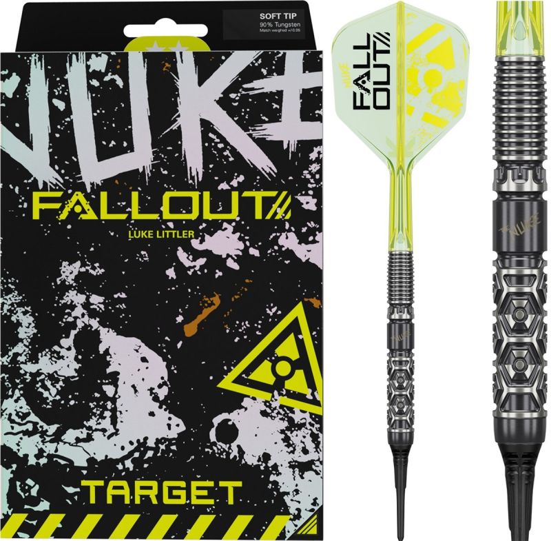Target Luke Littler Fallout 90% Softdarts 19 Gramm Softdarts