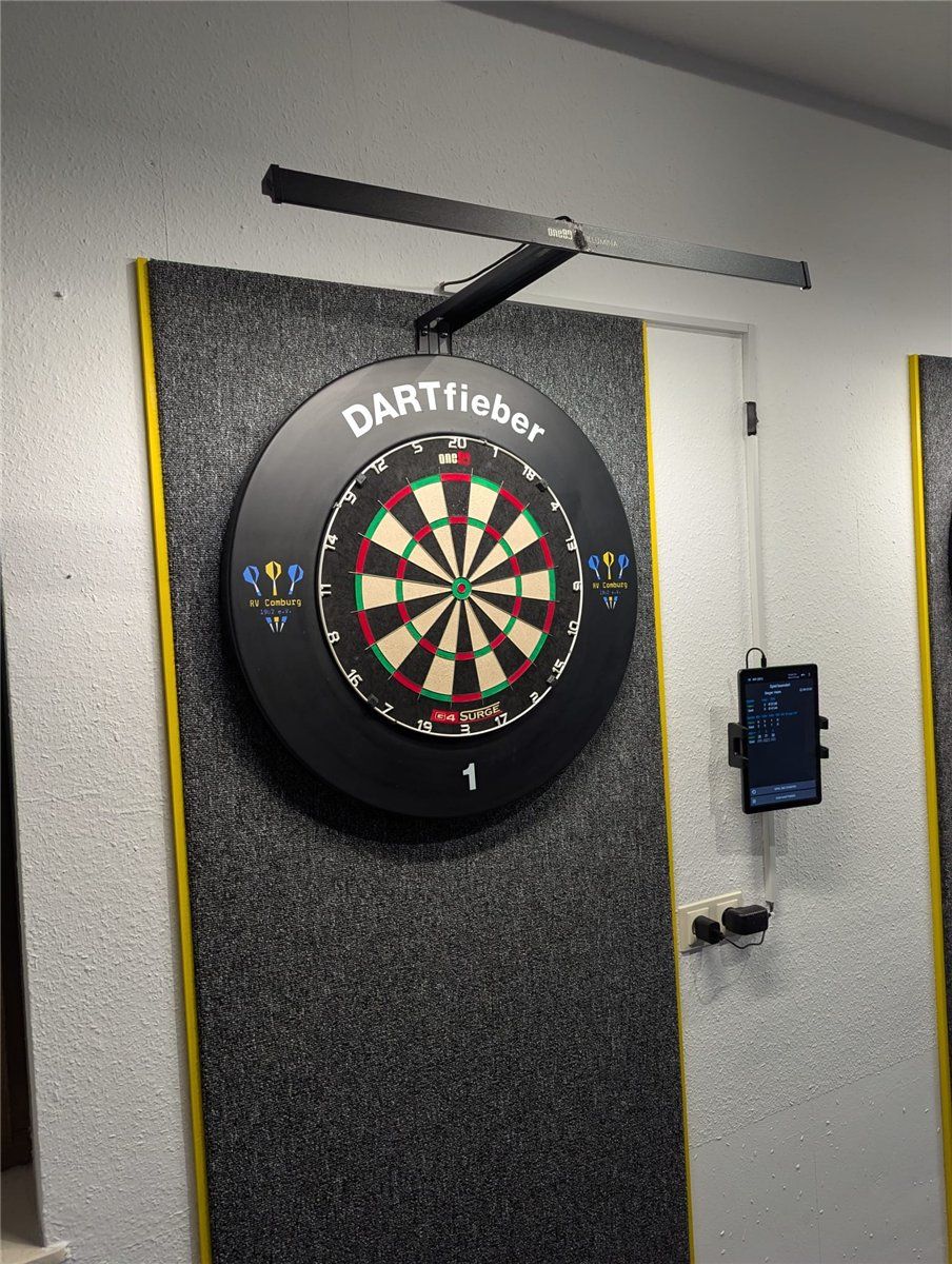 ONE80 Gladiator 4 Surge Dartboard Bristle Board