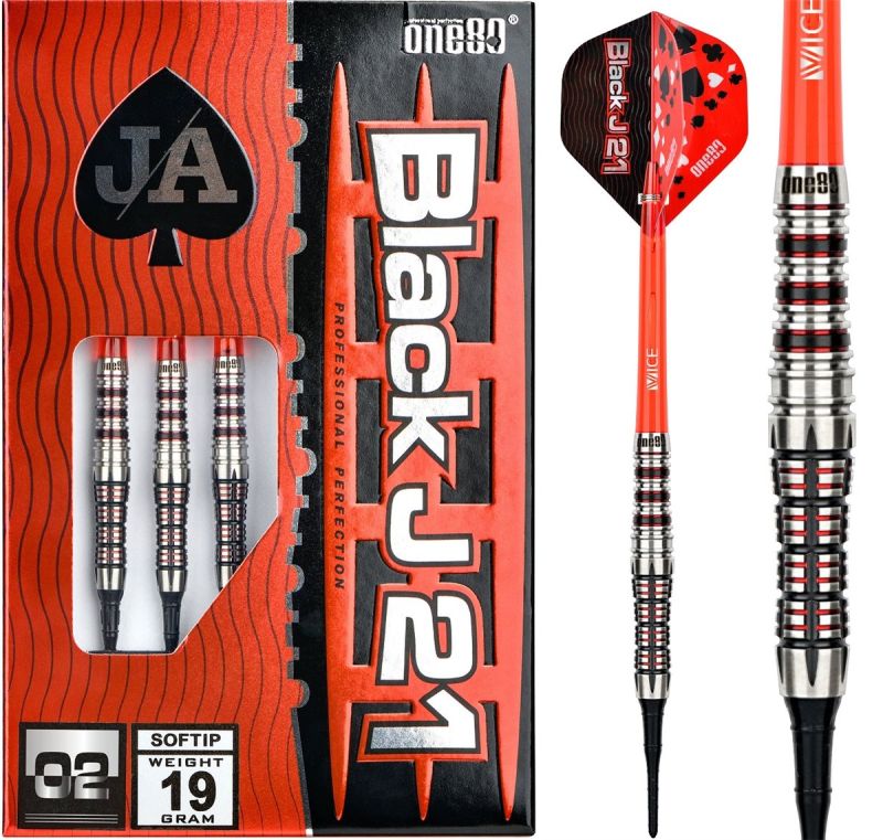 One80 Black J21 02 19 Gramm Softdarts Softdarts